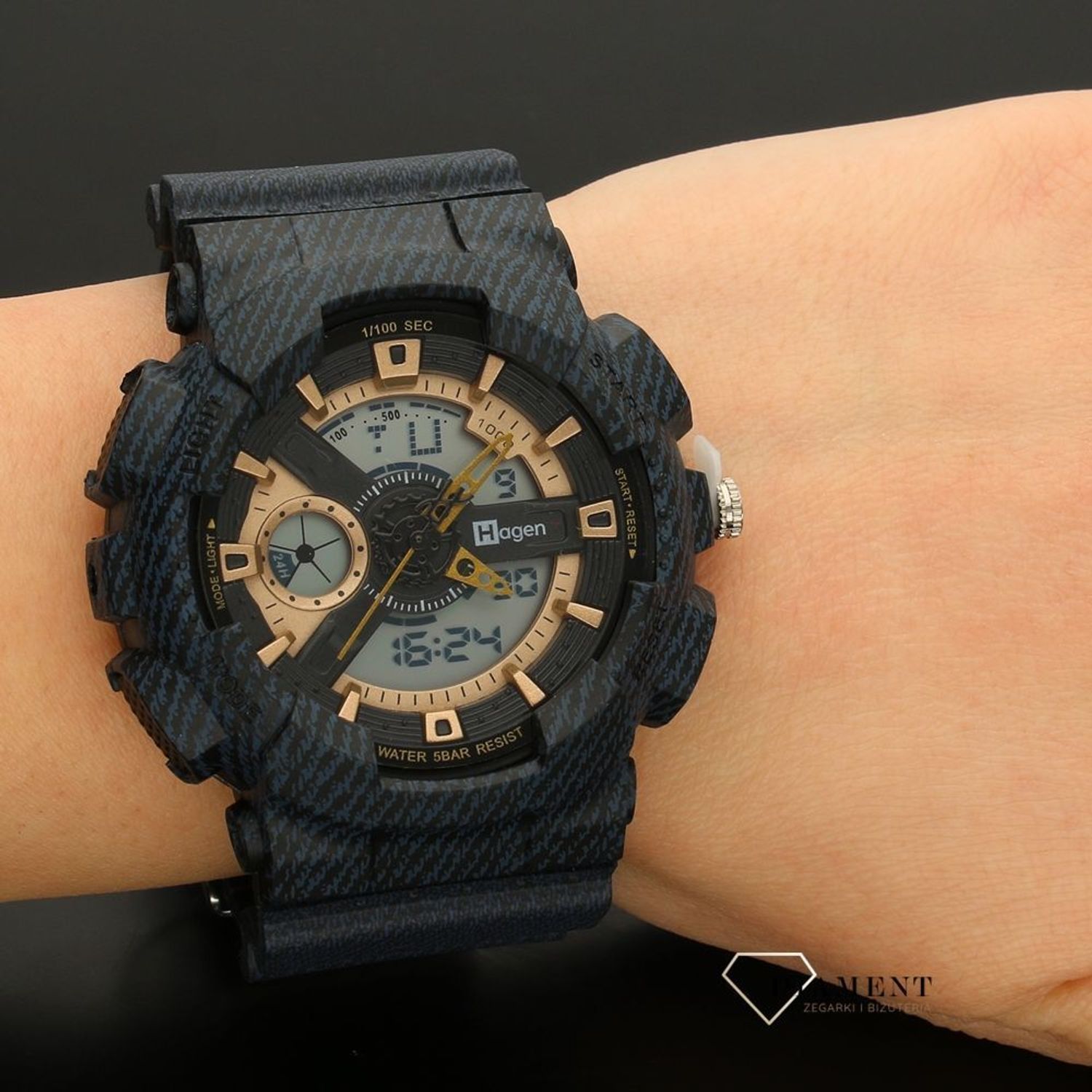 Męski zegarek Hagen HA-341ADN jeans (1).jpg